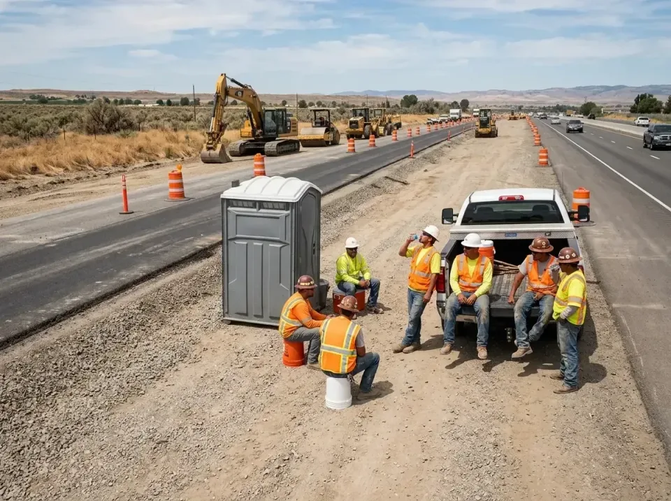 highway-road-construction-crew-007 — frequently asked questions, Porta Potty and Restroom Rentals in Stilwell, OK